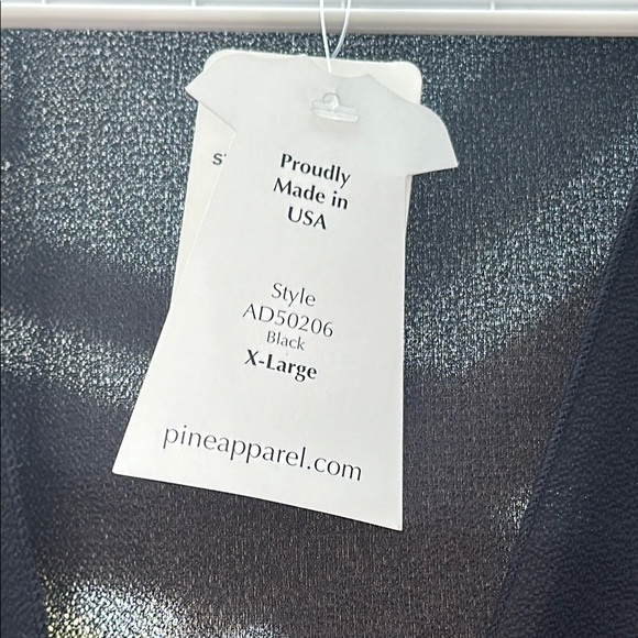 Adolfo Elegant Black Boutique Tie-Front Sheer Bolero Shrug Cardigan Cover Up NWT - Picture 9 of 12